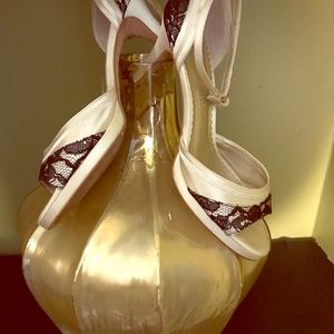 White House Black Market dress heels sandals.